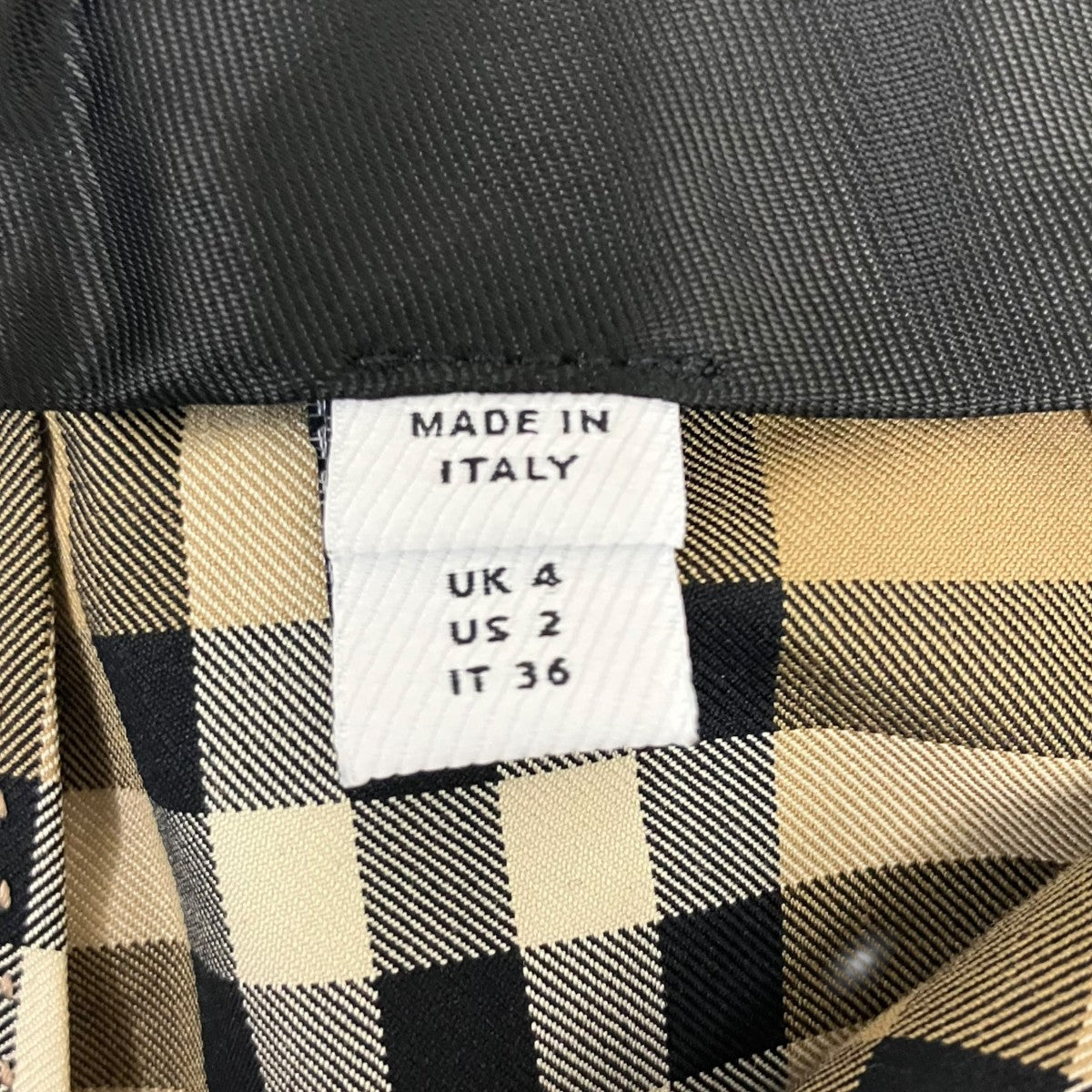 BURBERRY(バーバリー) ノヴァチェックパンツドッキングスラックス