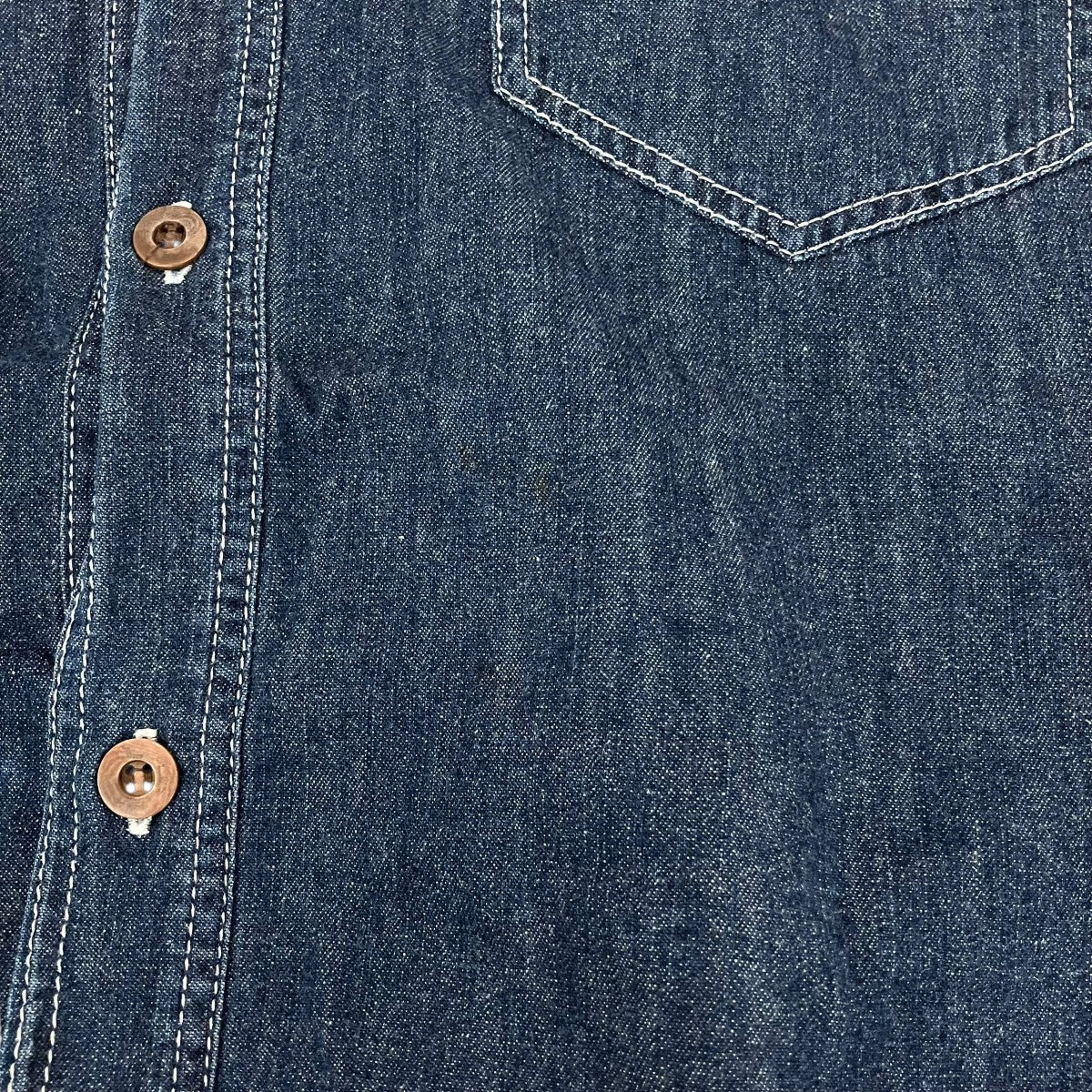 eYe COMME des GARCONS JUNYAWATANABE MAN デニムシャツWO-B909 古着・中古-5枚目のアイテム画像