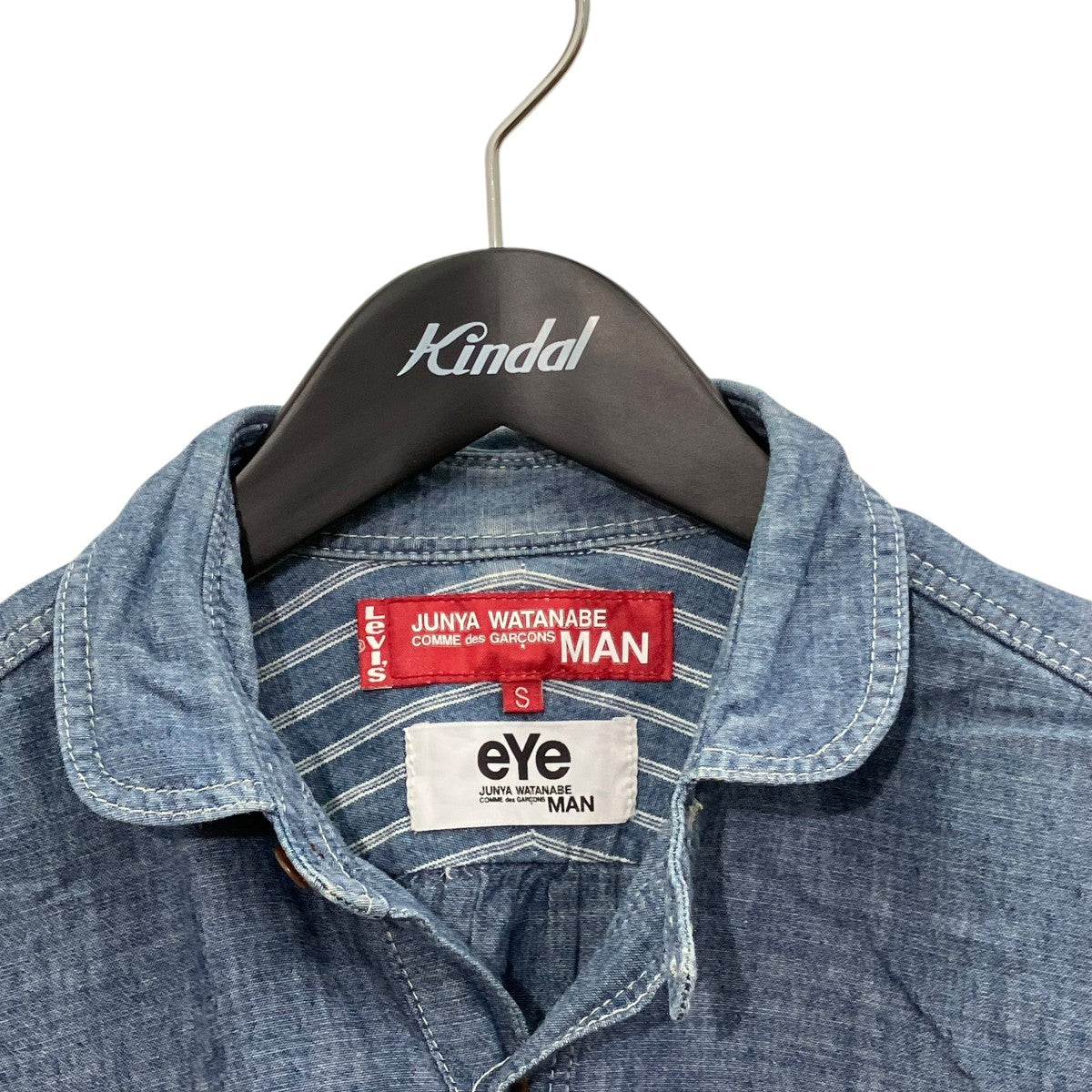 CDG JUNYA WATANABE MAN×LEVI’S デニムシャツWM-B901 古着・中古-3枚目のアイテム画像