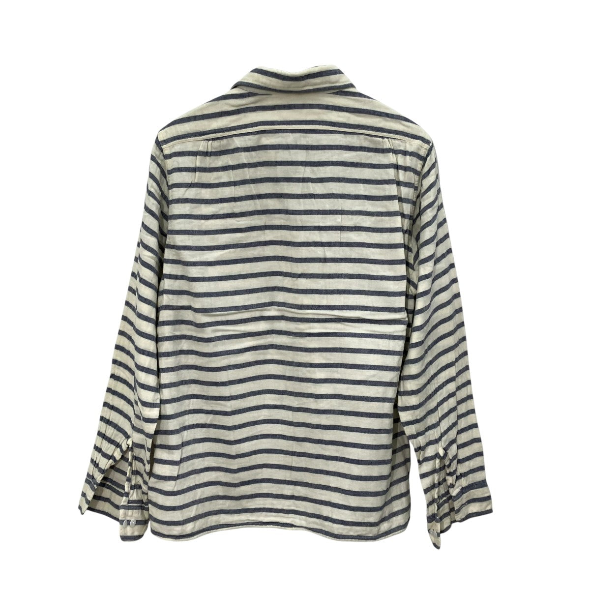 A BATHING APE ボーダー長袖シャツ 古着・中古-2枚目のアイテム画像