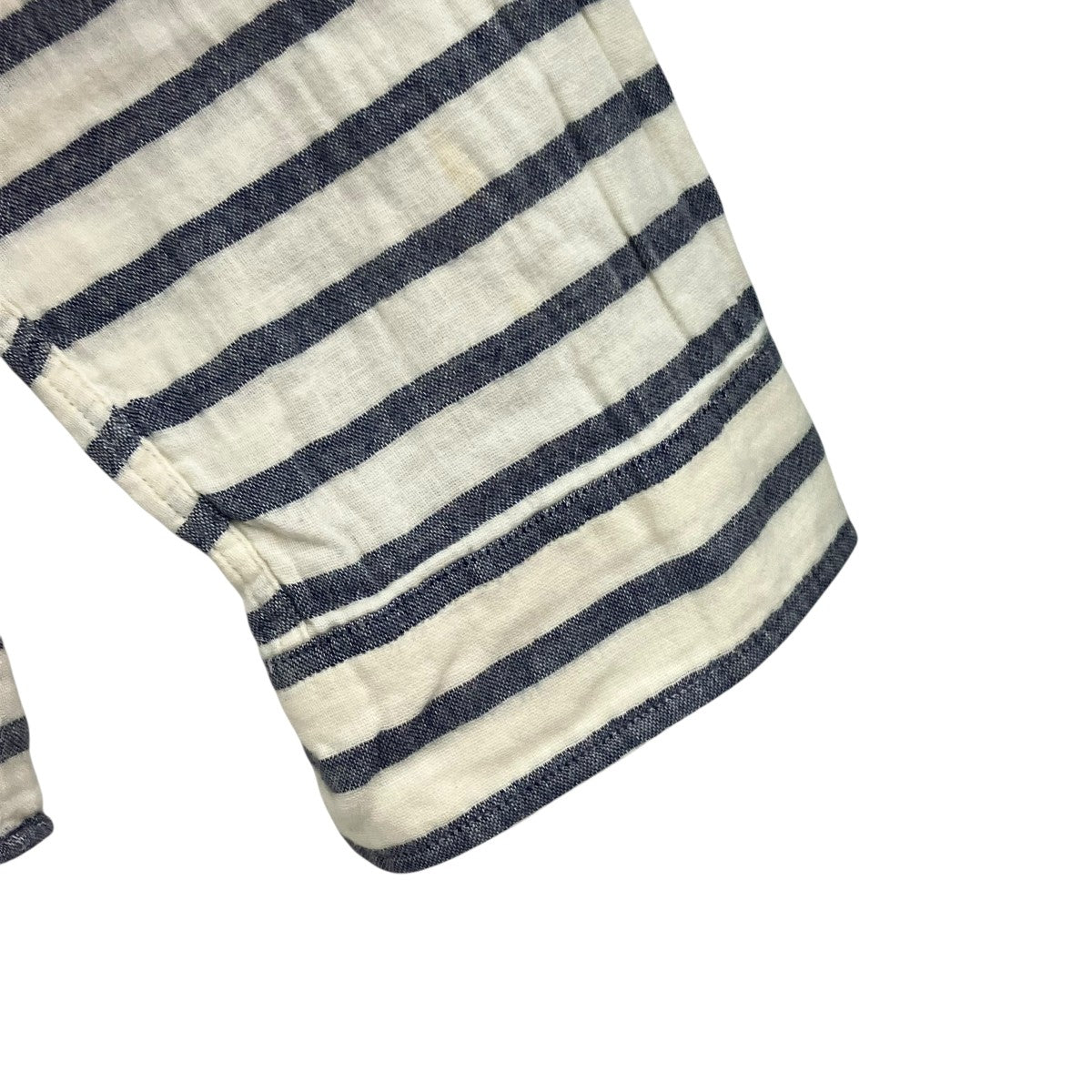 A BATHING APE ボーダー長袖シャツ 古着・中古-4枚目のアイテム画像