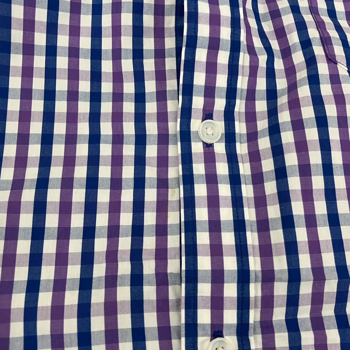 Kolor Gingham Check SHIRTギンガムチェック長袖シャツ23SCM-B08115 古着・中古-6枚目のアイテム画像