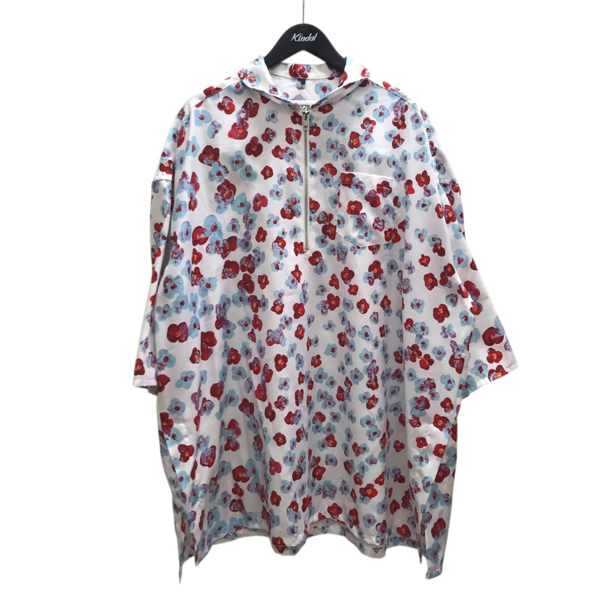KIDILL HALF ZIP SHIRT ハーフジップシャツ 古着・中古-1枚目のアイテム画像