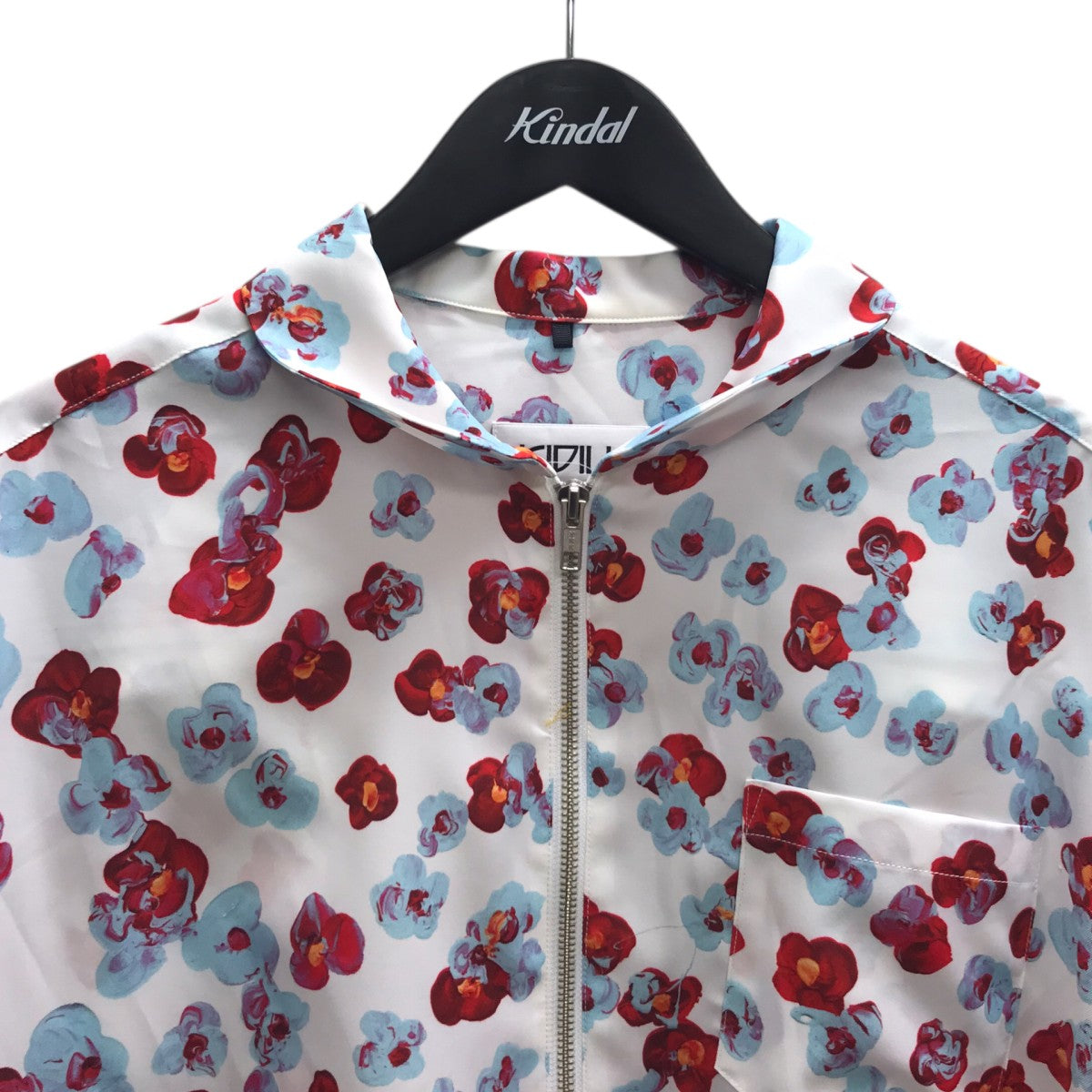 KIDILL HALF ZIP SHIRT ハーフジップシャツ 古着・中古-2枚目のアイテム画像