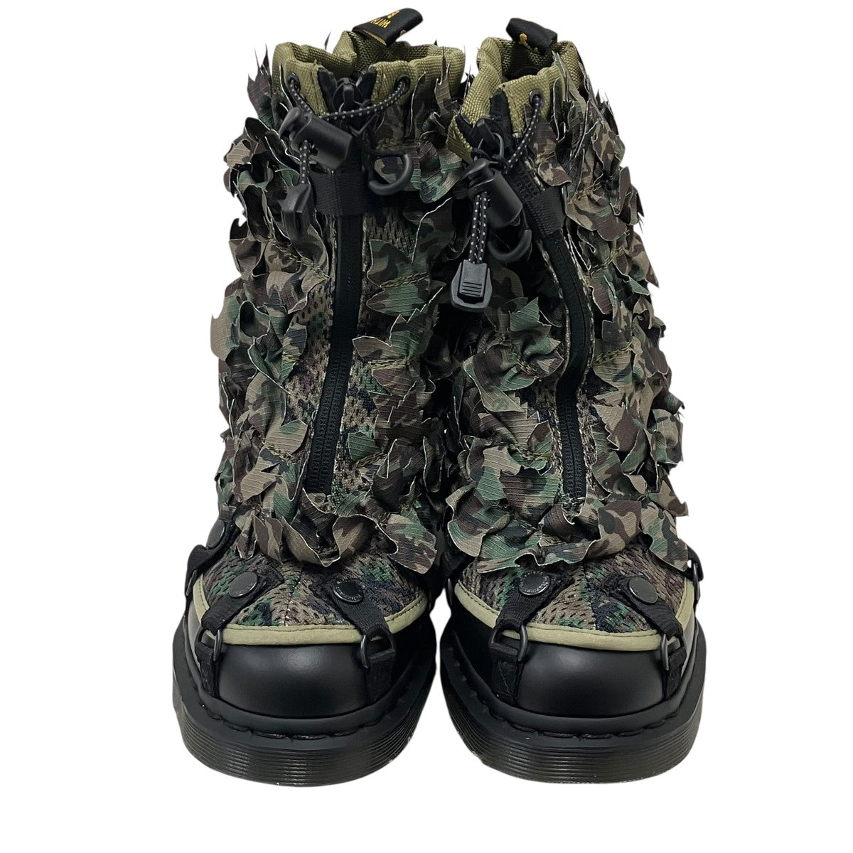 25AW「SMOOTH CAMO PRINT MESH」ブーツ