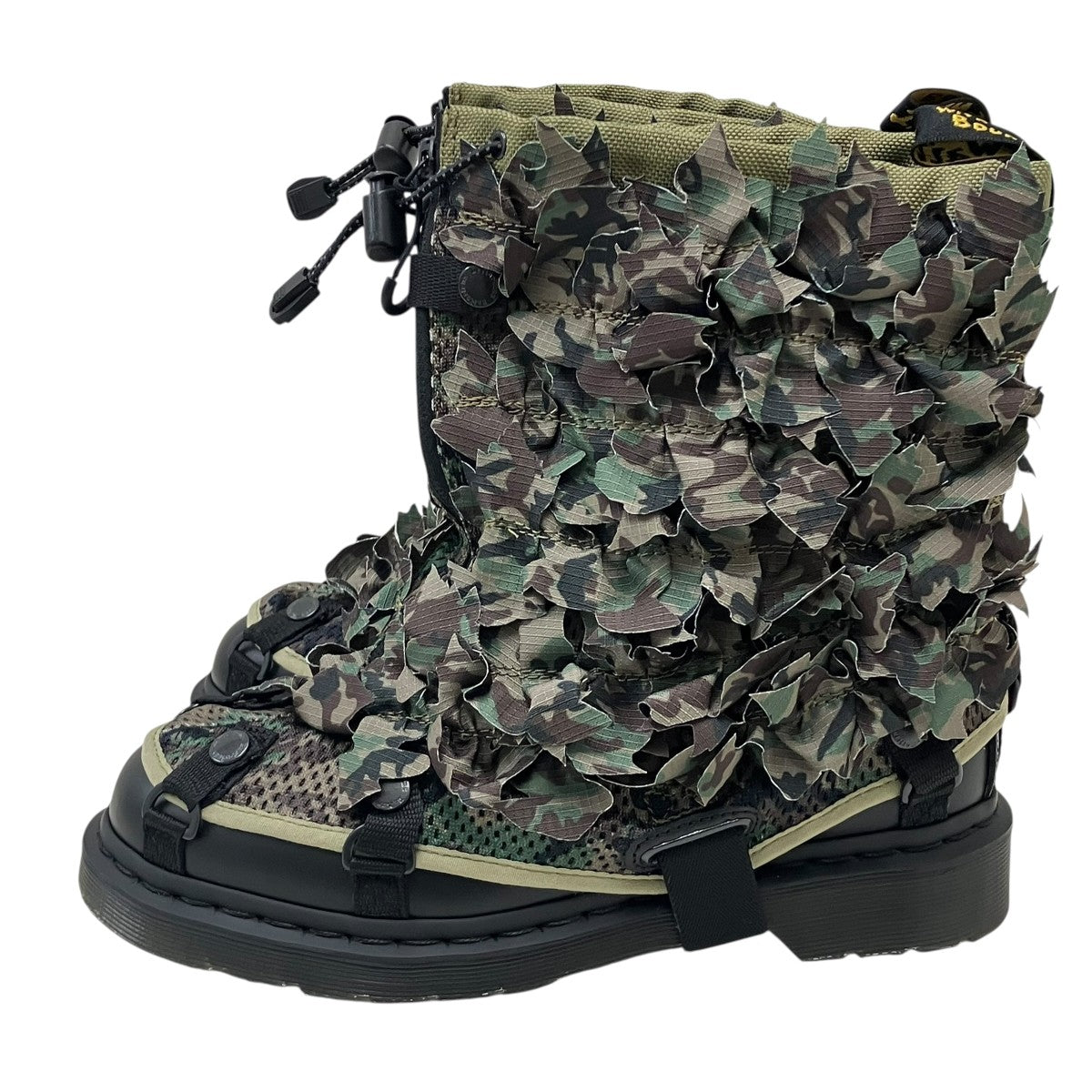 25AW「SMOOTH CAMO PRINT MESH」ブーツ