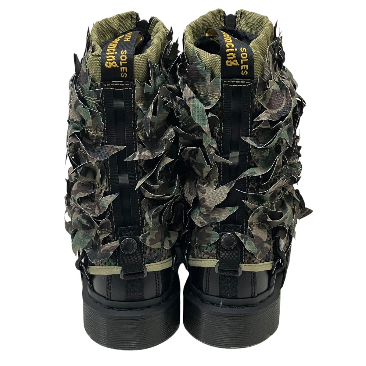 25AW「SMOOTH CAMO PRINT MESH」ブーツ