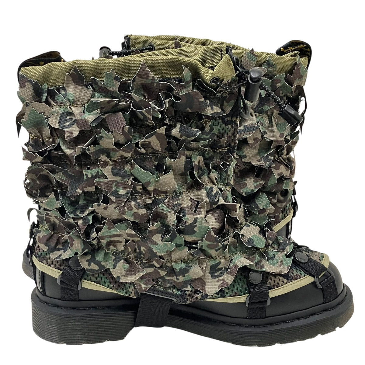 25AW「SMOOTH CAMO PRINT MESH」ブーツ