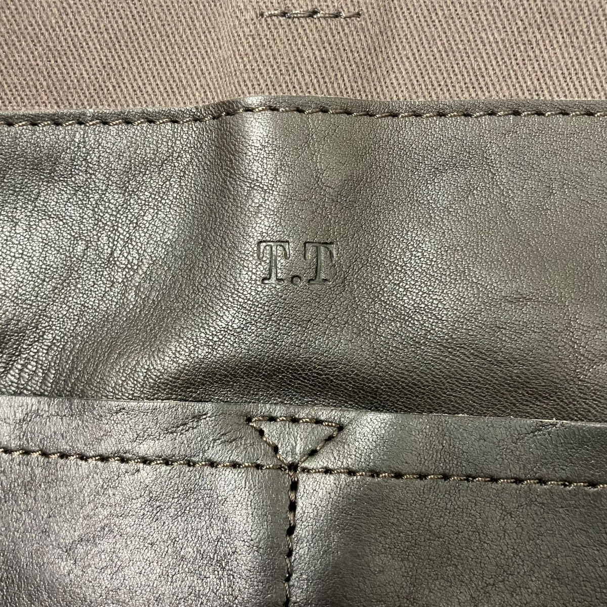 T．T Newsboy Bag レザーショルダーバッグ 古着・中古-7枚目のアイテム画像