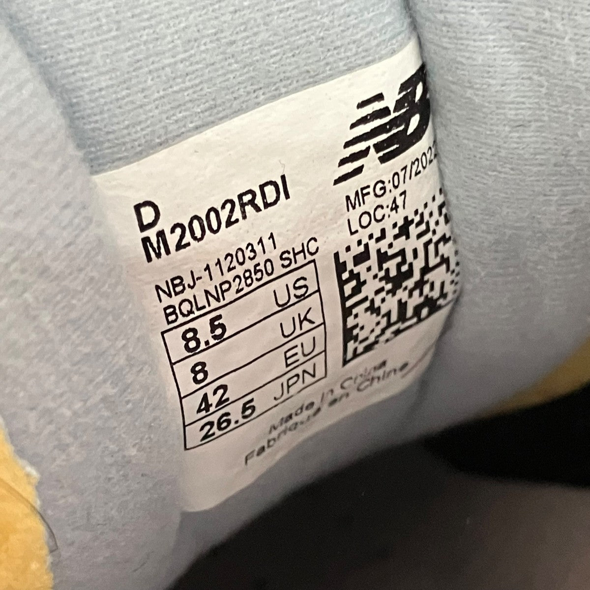 NEW BALANCE スニーカーM2002RDI 古着・中古-10枚目のアイテム画像