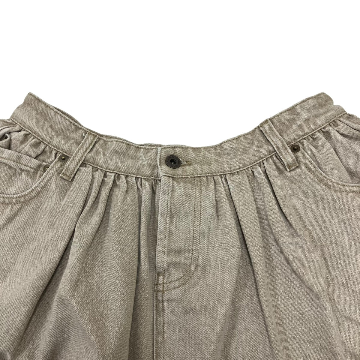 MIU MIU デニムスカート 古着・中古-3枚目のアイテム画像