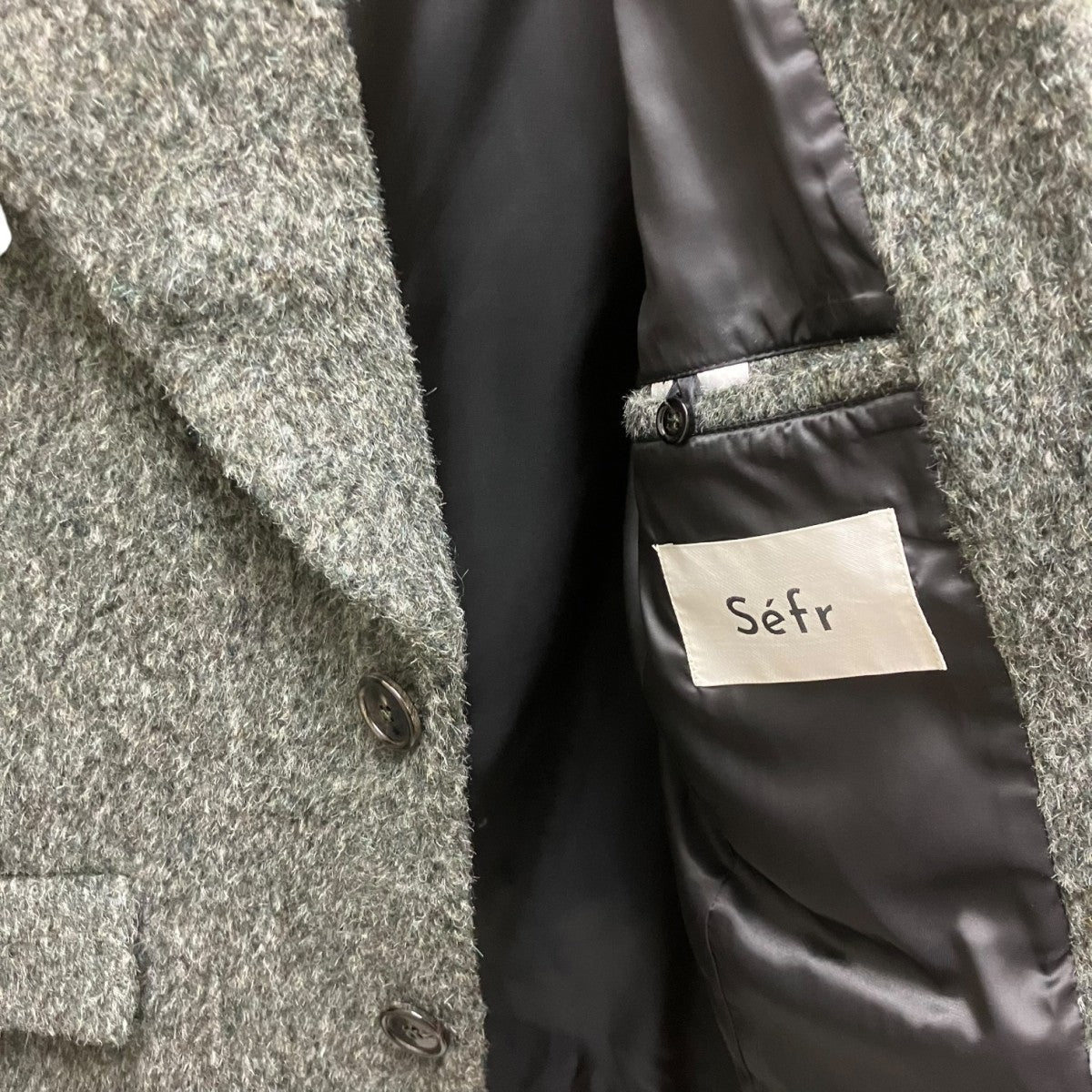 25AW「ARGENTO BLAZER」ウールジャケット