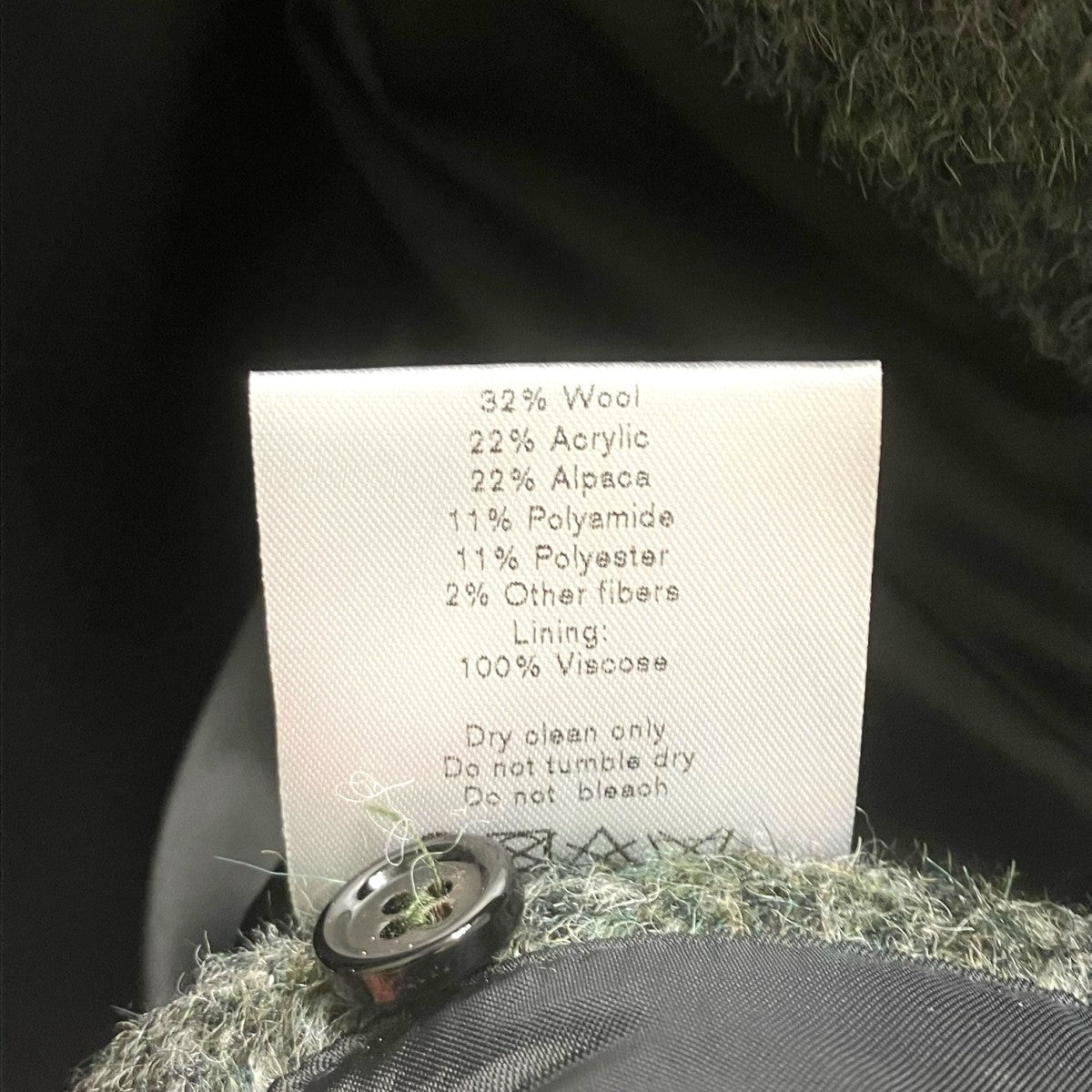 25AW「ARGENTO BLAZER」ウールジャケット