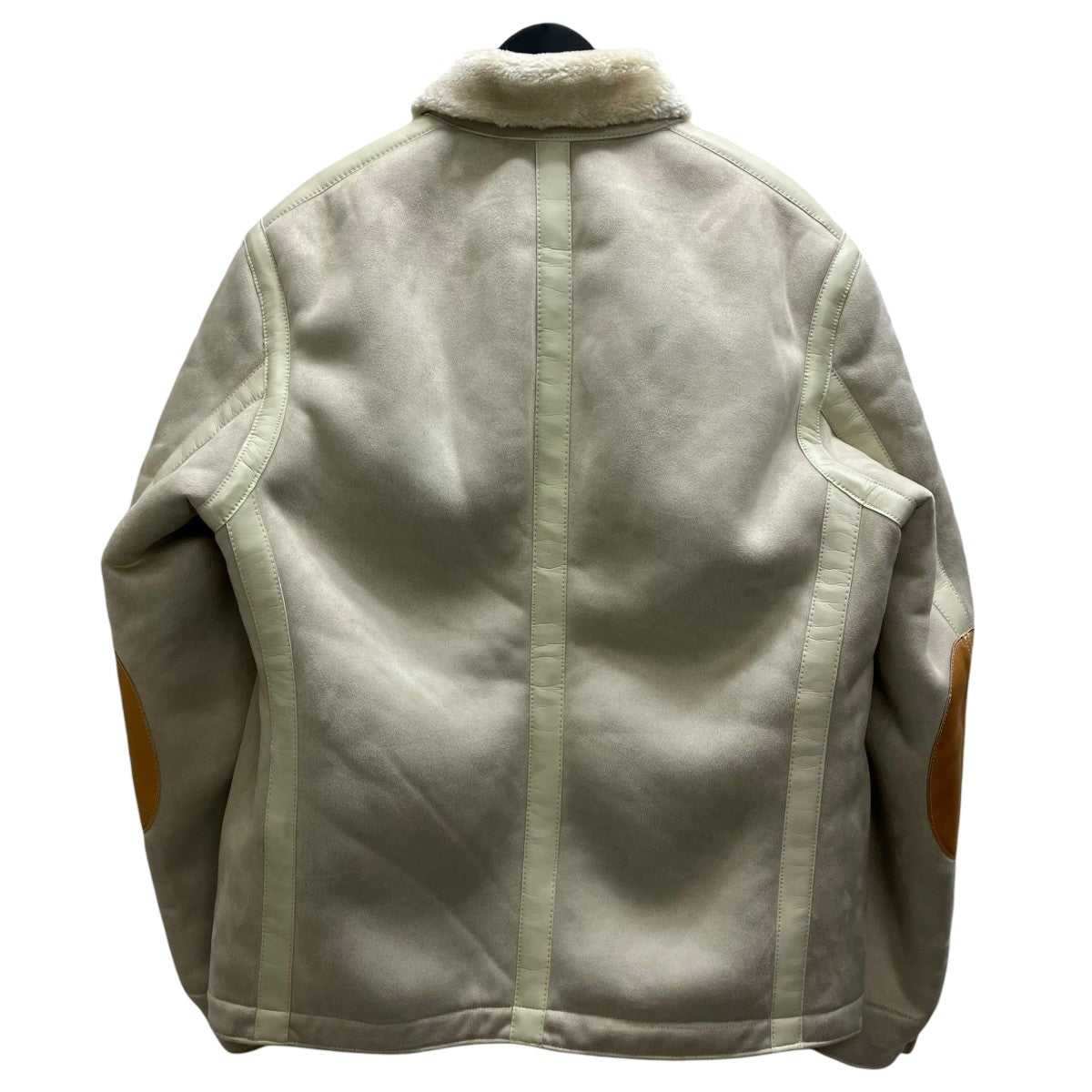 JUNYA WATANABE MAN 25AW エステルボアムートンレザージャケット 古着・中古-3枚目のアイテム画像