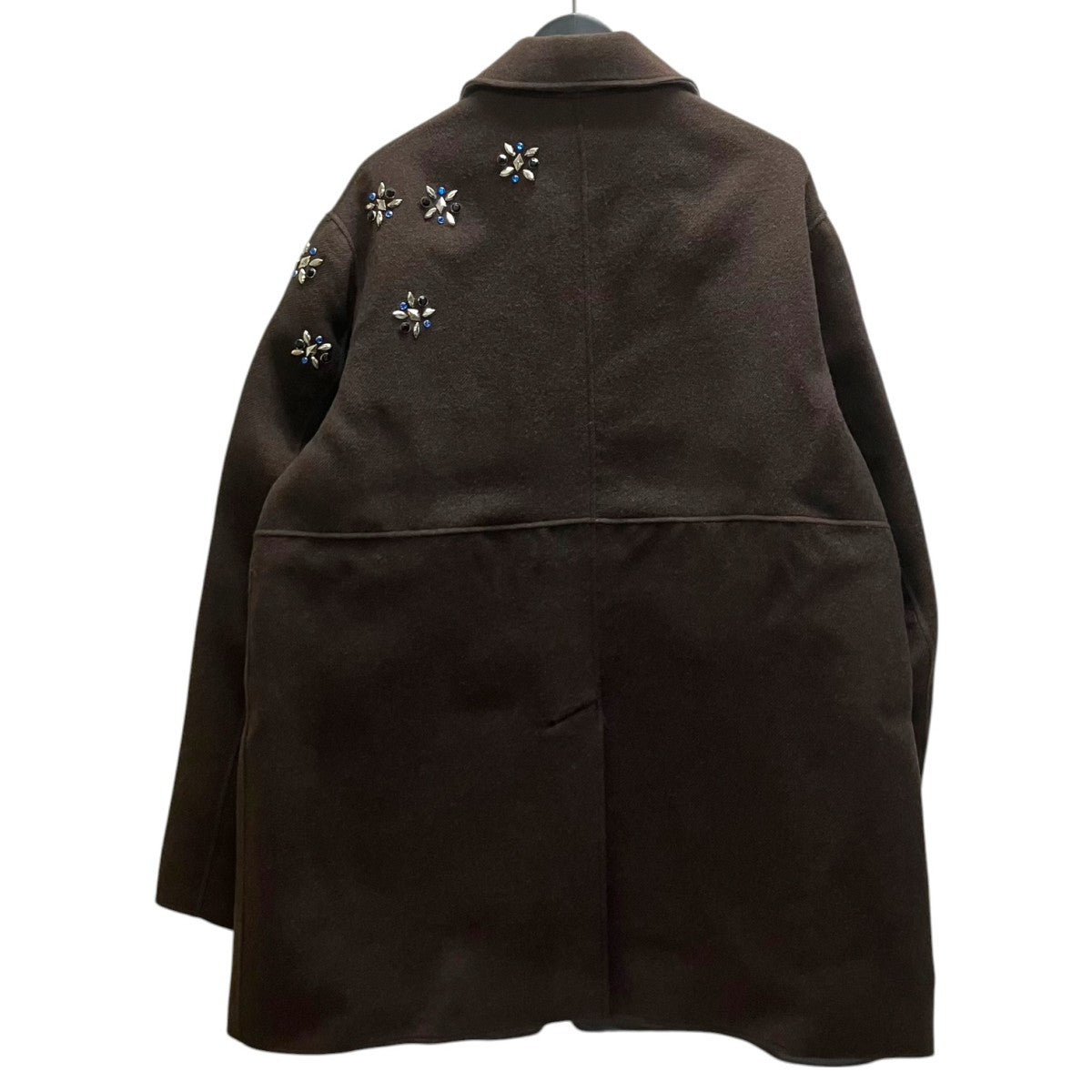 「RAINDROP STUDS COAT」 ウールジャケット