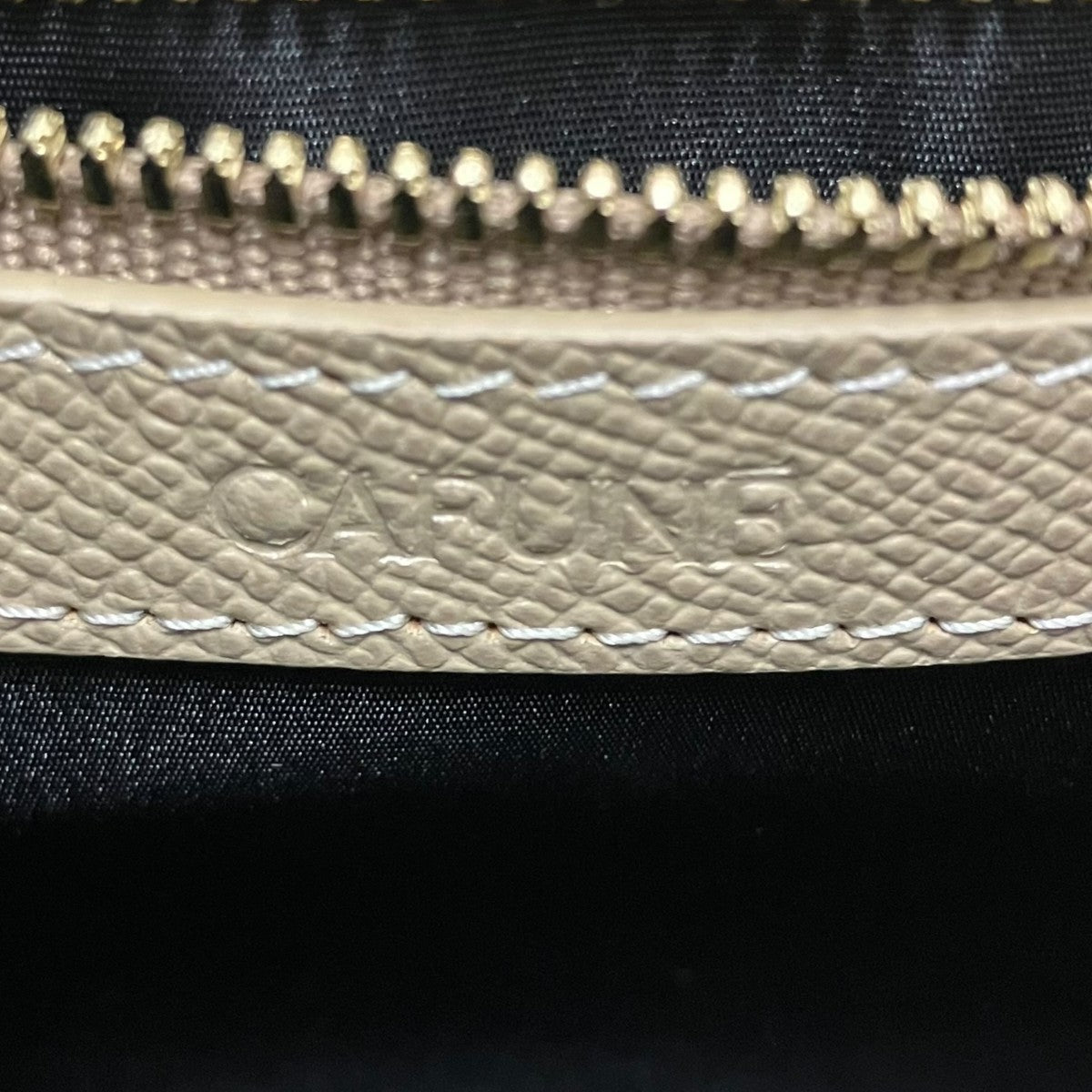 CAFUNE Medium stance taupe2WAYショルダーバッグ 古着・中古-8枚目のアイテム画像