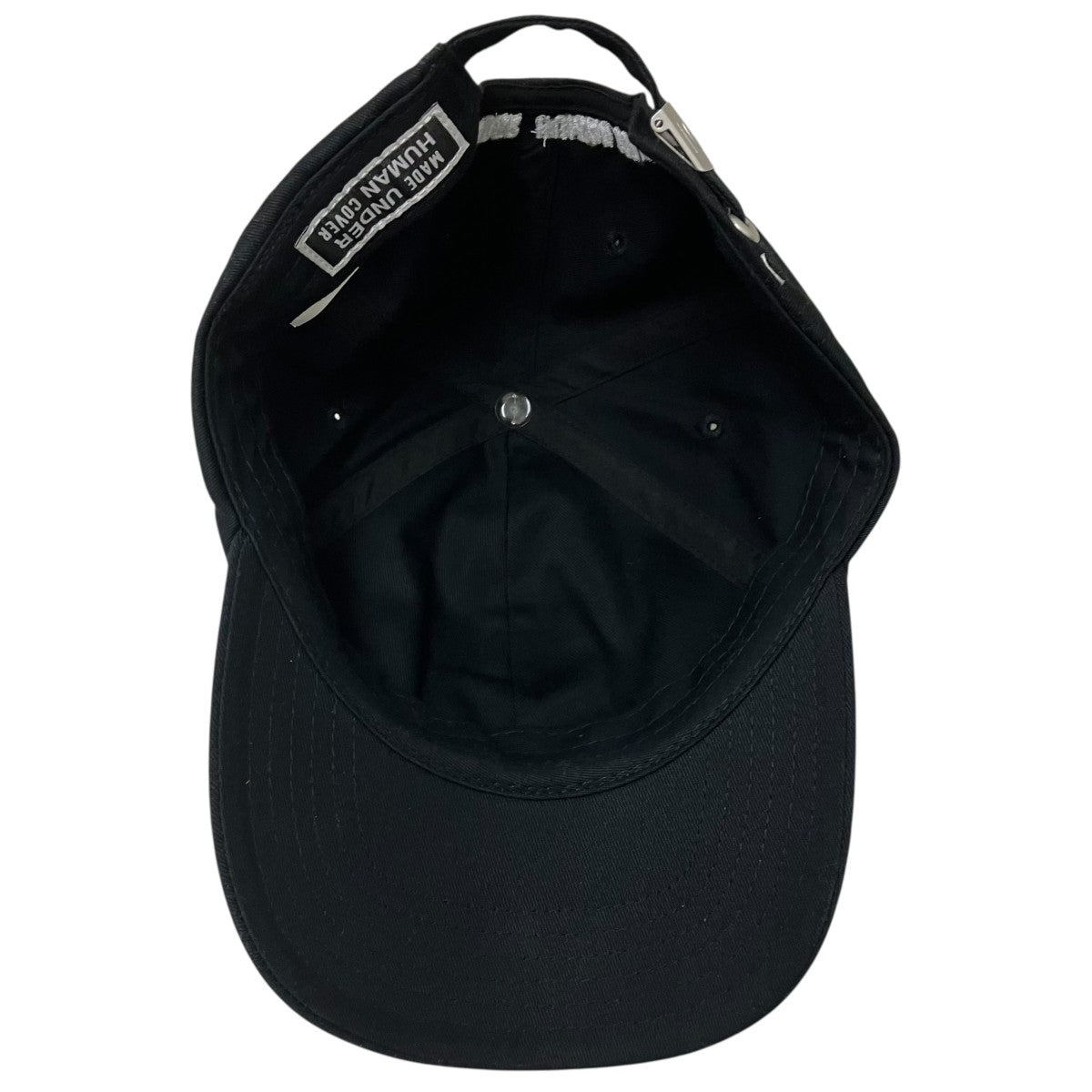 HUMAN MADE×UNDERCOVER 6PANEL TWILL CAP キャップ UC2E9H04 ブラック