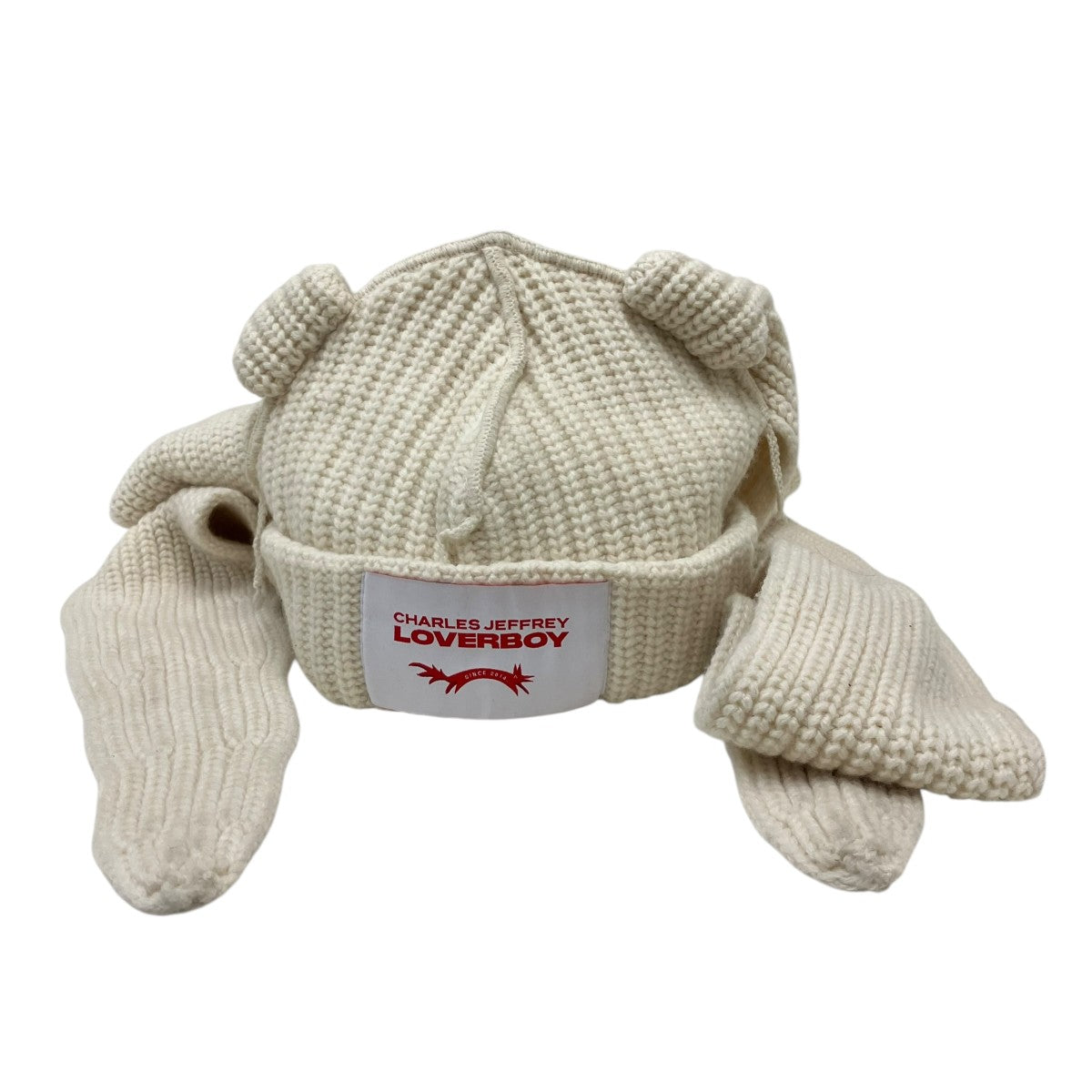 ARTISANAL SUPER SIZED RABBIT BEANIEニット帽