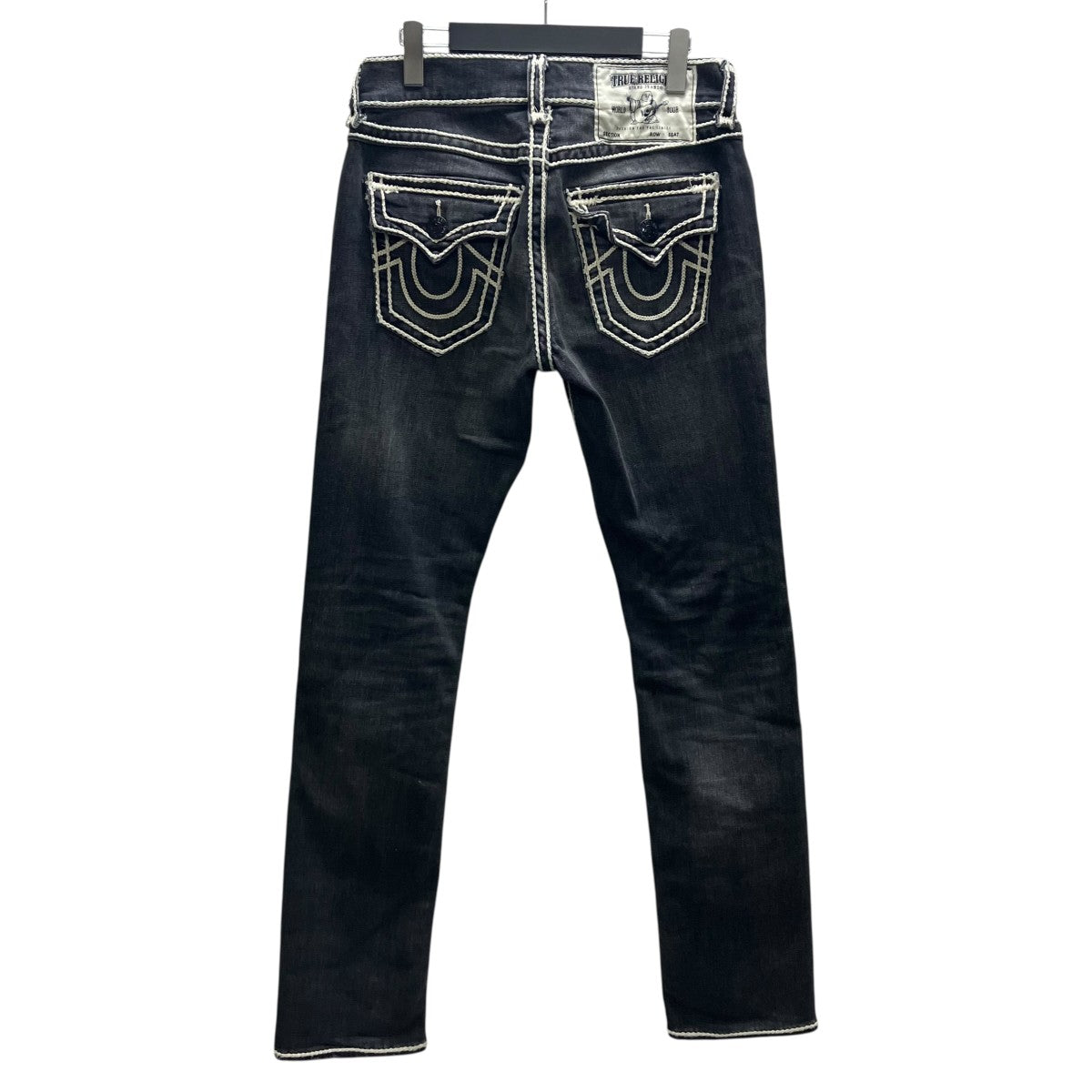 トゥルーレリジョン 28 デニム TRUE RELIGION(トゥルーレリジョン) デニムパンツ グレー サイズ 28