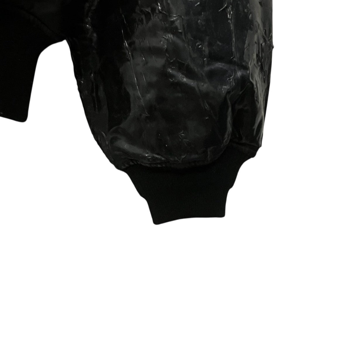 24AW RUBBER HAND PAINTED BOMBER JACKET ラバーハンドペイントボンバージャケット