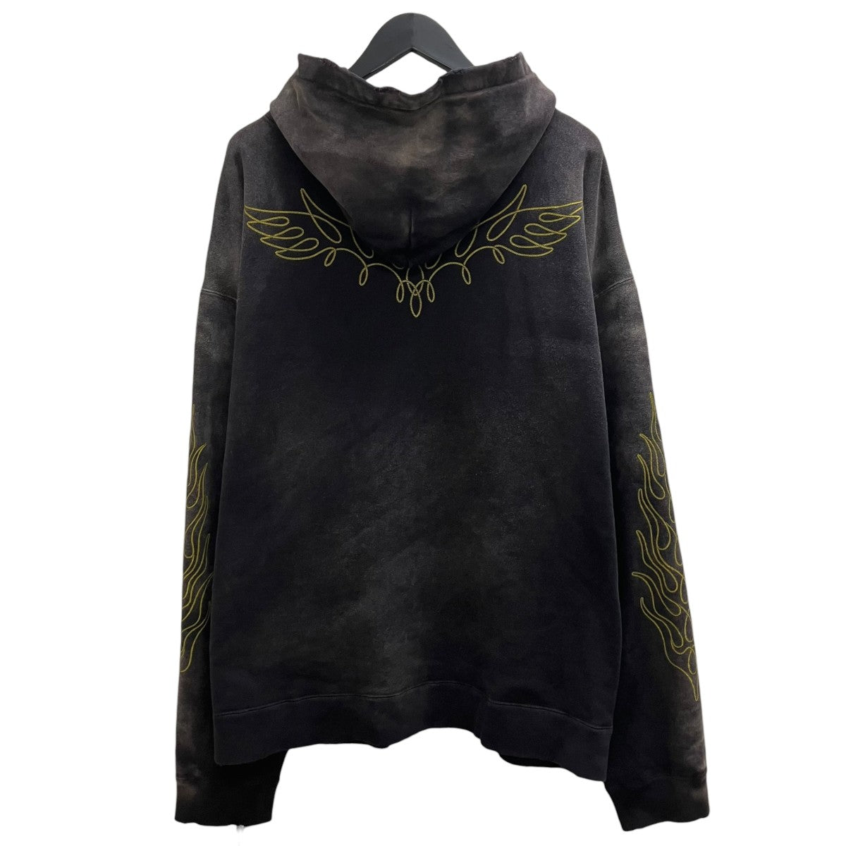 KAMIYA(カミヤ) ROPE BREACHED ZIP-UP HOODIE ジップパーカー／ロープ