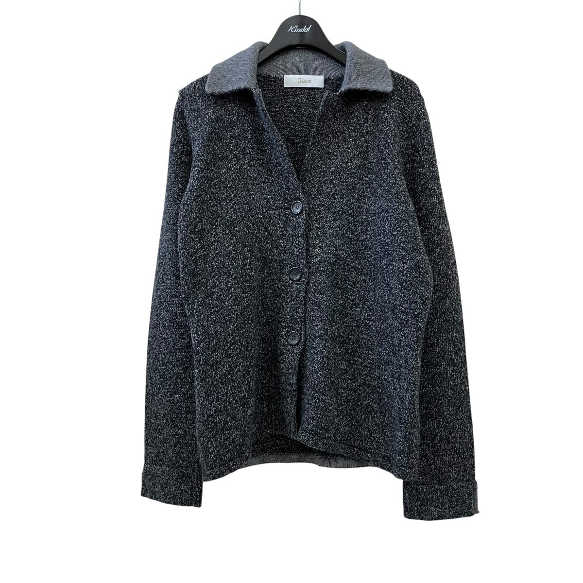 Herno カーディガン HERNO(ヘルノ) ニットカーディガン グレー サイズ 44｜【公式