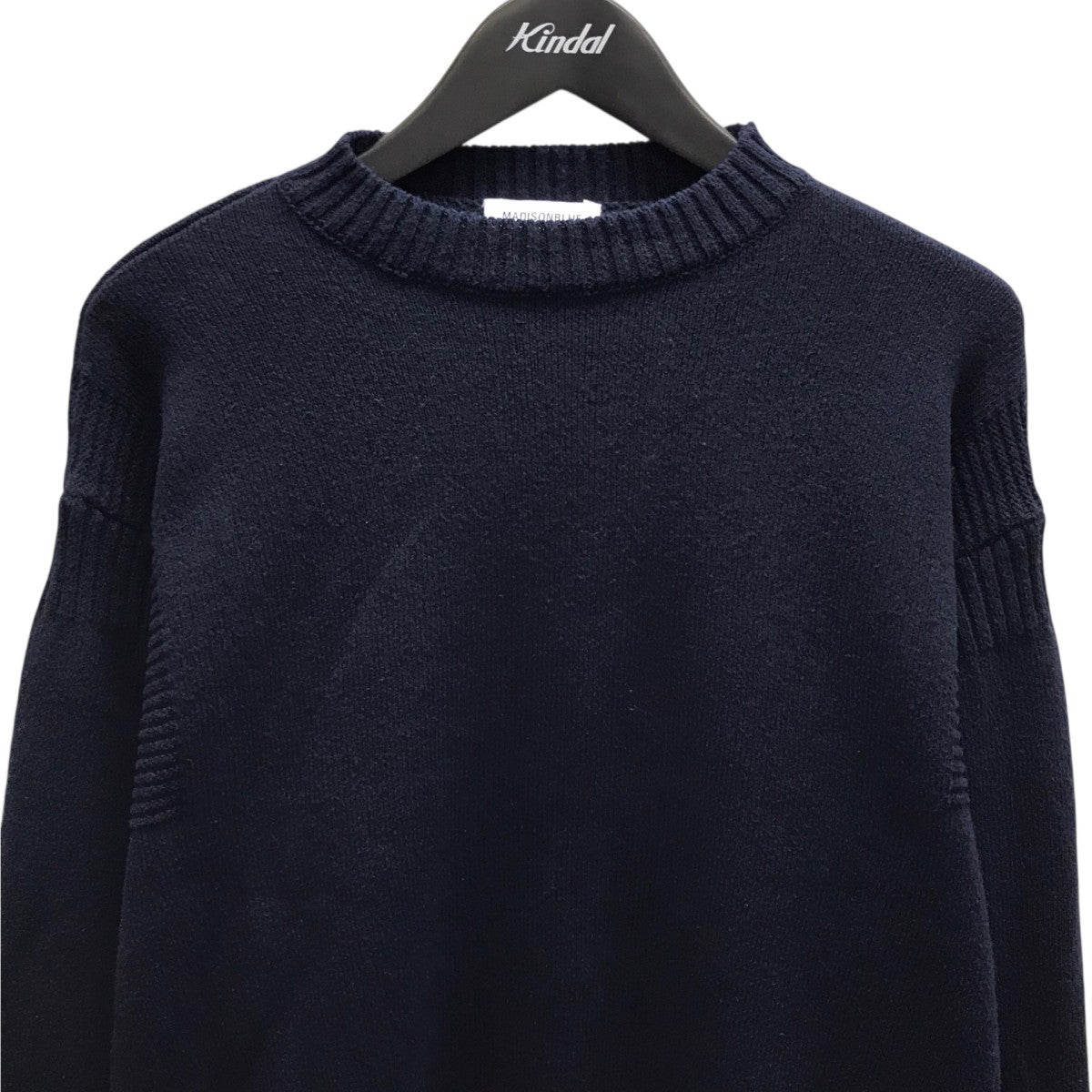 26SS GUERNSEY SWEATER 袖ロゴスウェット