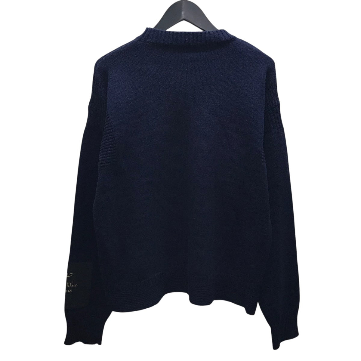 26SS GUERNSEY SWEATER 袖ロゴスウェット