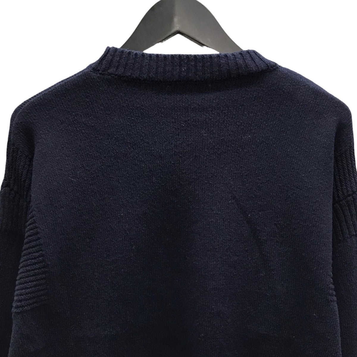 26SS GUERNSEY SWEATER 袖ロゴスウェット