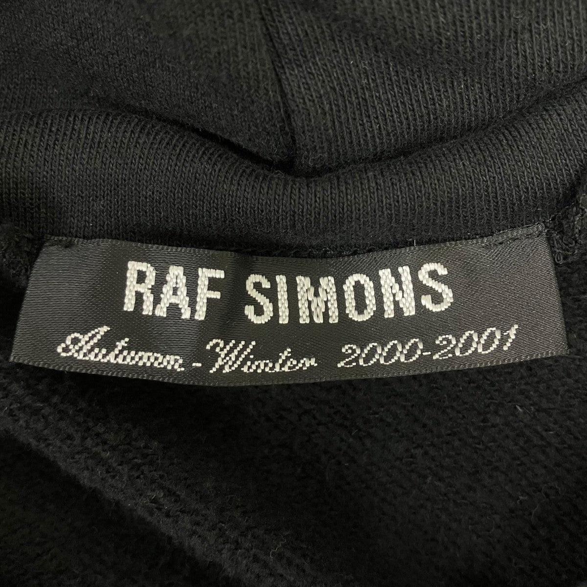RAF SIMONS Confusion Hydesville Casle Patchパッチパーカー 古着・中古-5枚目のアイテム画像