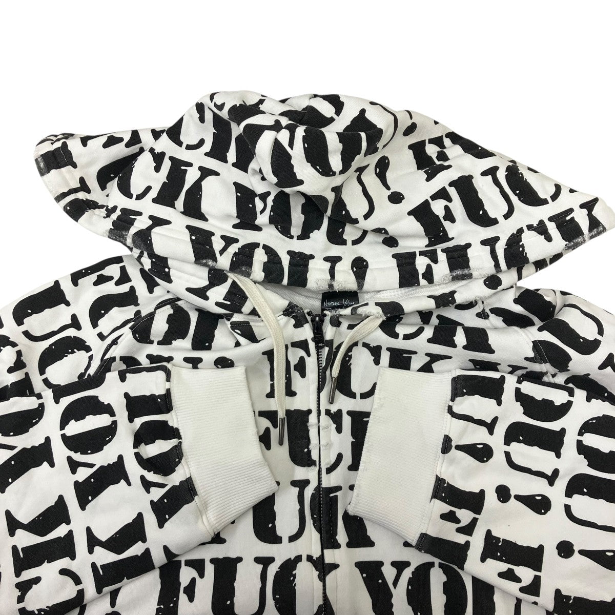 NUMBER (N)INE 06SSFUXX YOUジップパーカー 古着・中古-5枚目のアイテム画像