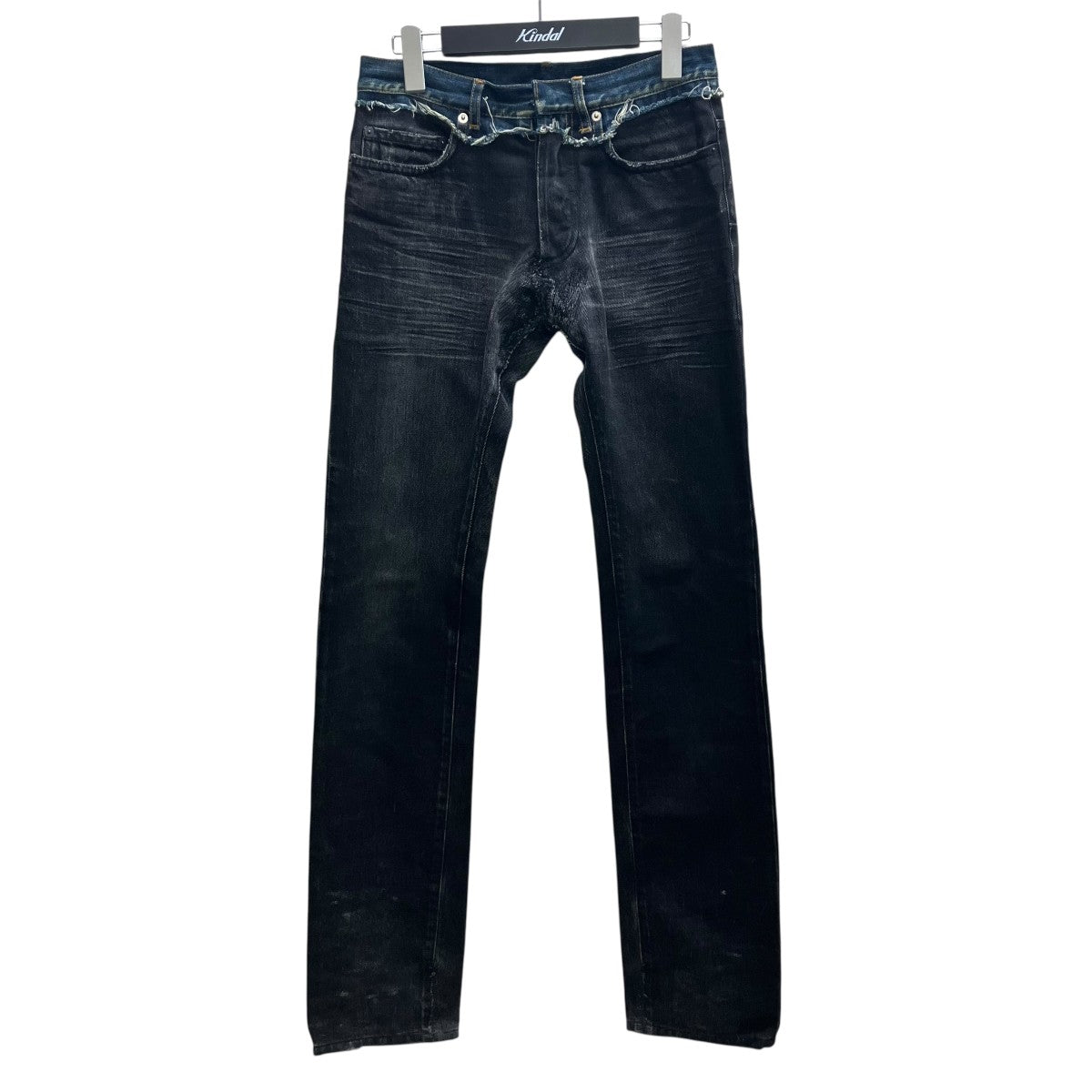 Dior Homme 06AWコンバイン デニムパンツ 古着・中古-1枚目のアイテム画像
