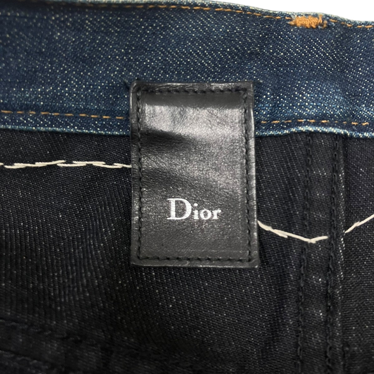 Dior Homme 06AWコンバイン デニムパンツ 古着・中古-8枚目のアイテム画像