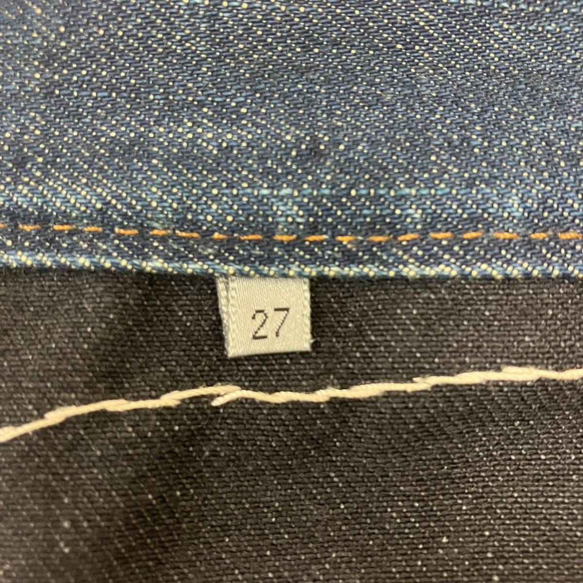 Dior Homme 06AWコンバイン デニムパンツ 古着・中古-9枚目のアイテム画像