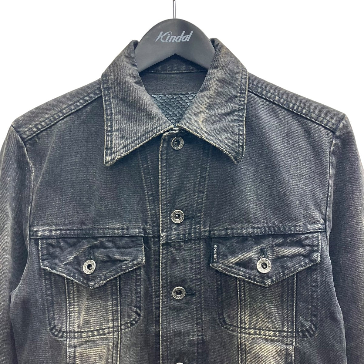 5351 pour les hommes デニムジャケット 古着・中古-2枚目のアイテム画像