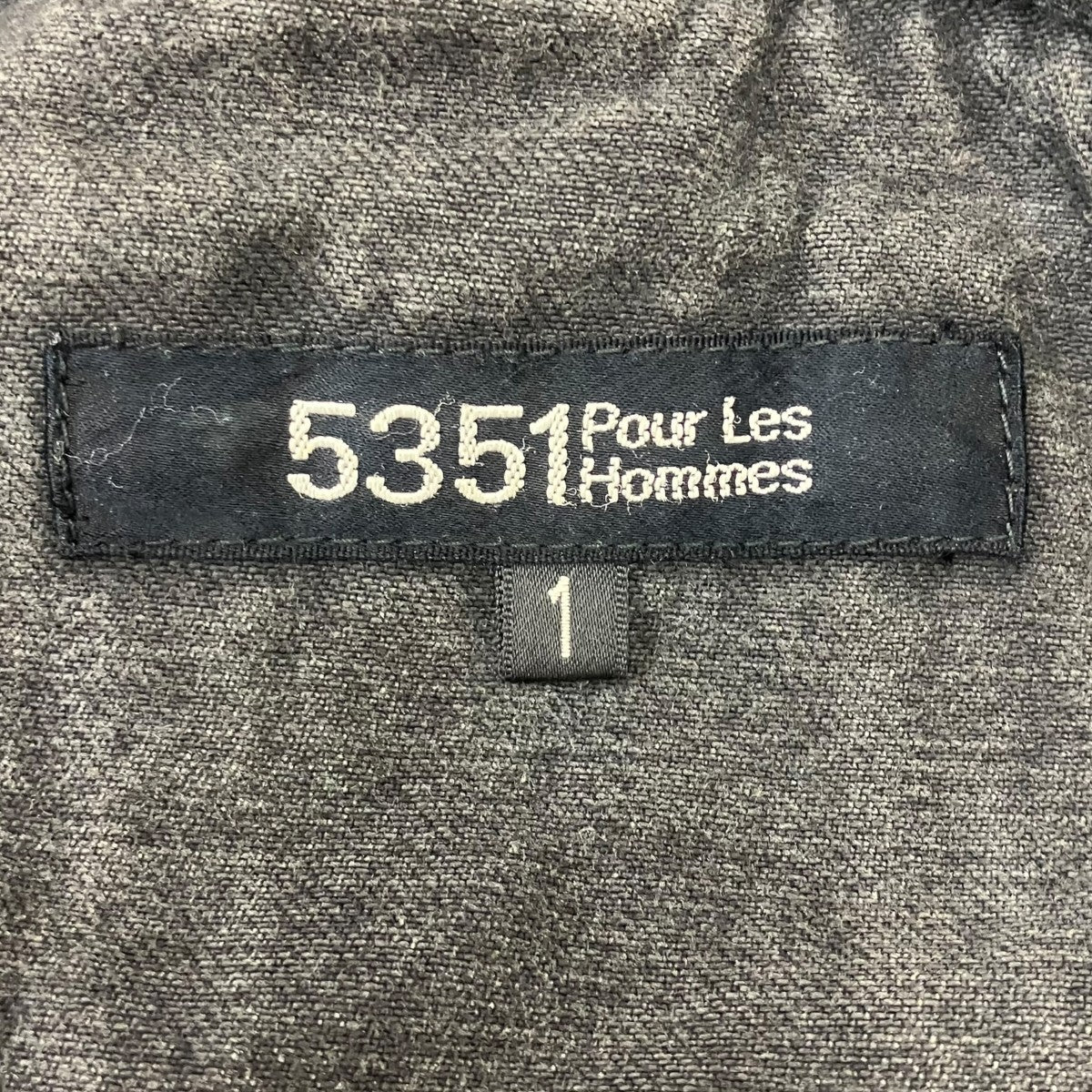 5351 pour les hommes デニムジャケット 古着・中古-6枚目のアイテム画像