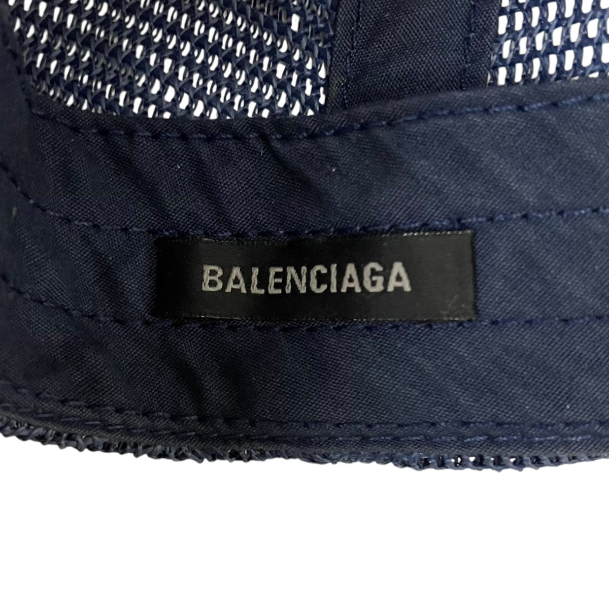BALENCIAGA パンチング加工キャップ 古着・中古-6枚目のアイテム画像