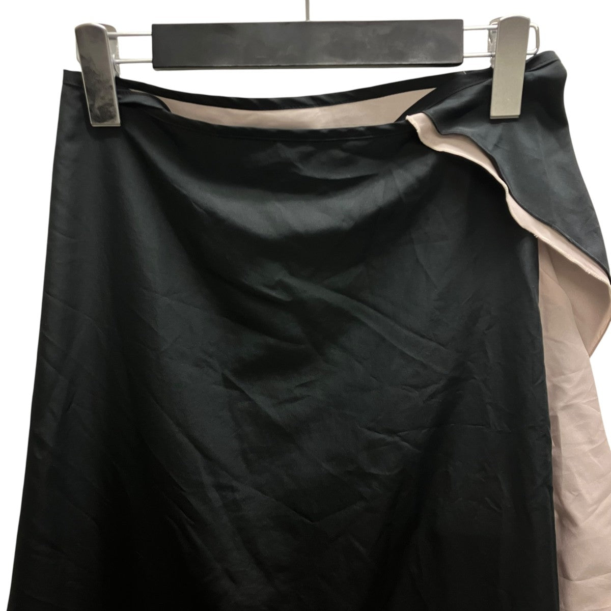 THEREDTHREAD 【S contrast wrap skirt 】 ラップスカート 古着・中古-4枚目のアイテム画像