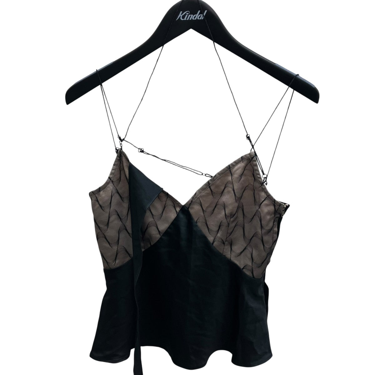 トップス meltthelady logo cross camisole MELT THE LADY logo cross camisole - メルカリ