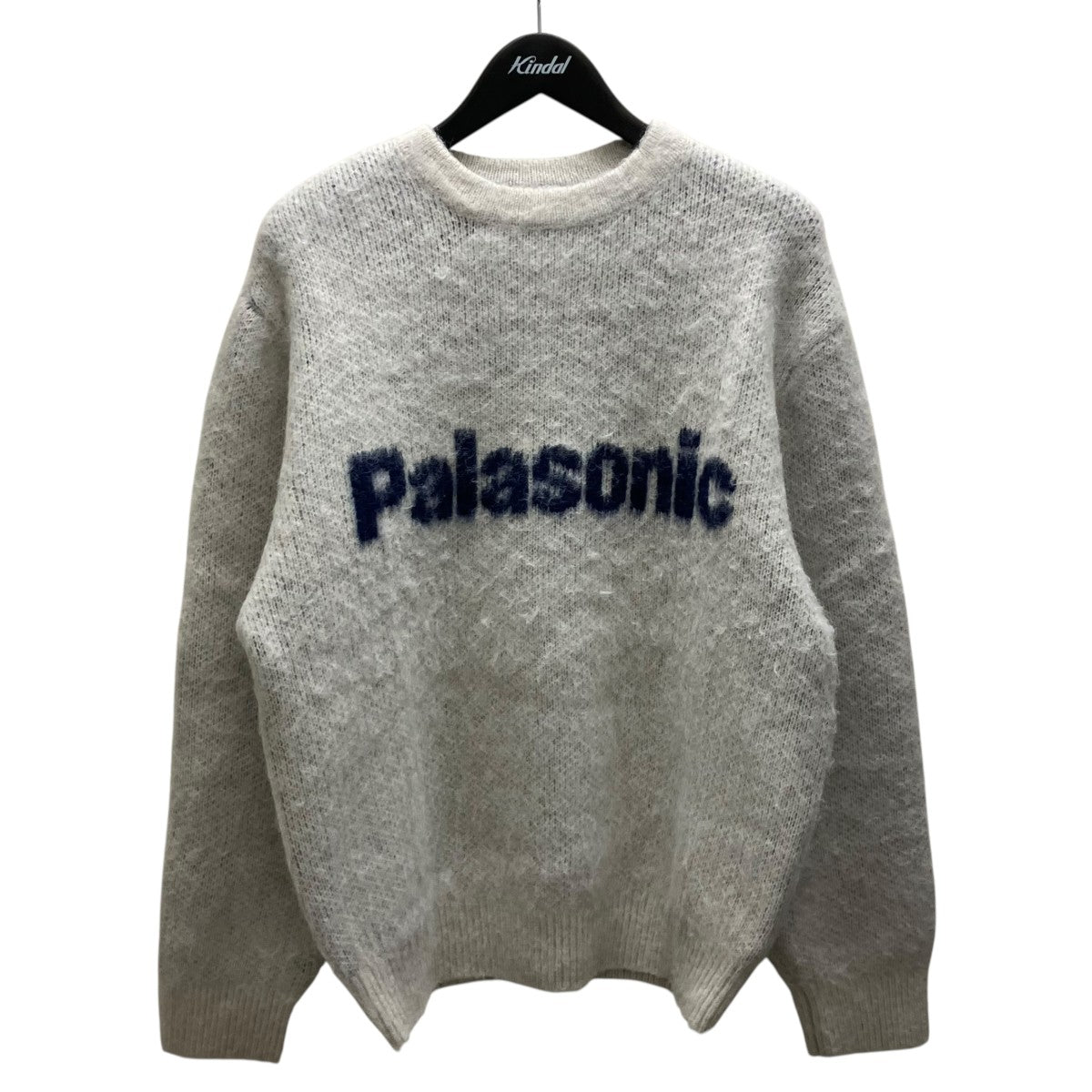 26SS PALASONIC KNIT CREWウールロゴニット