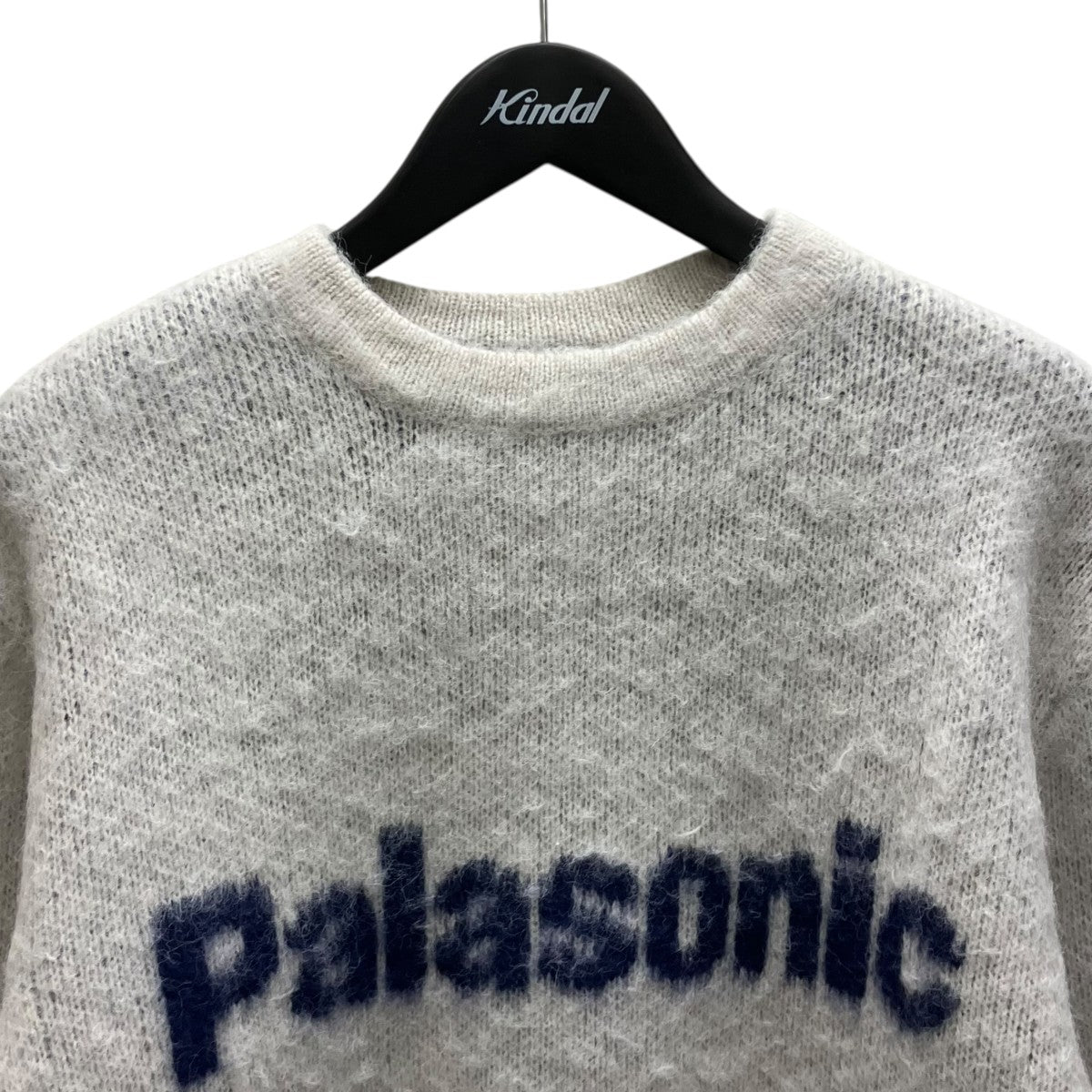 26SS PALASONIC KNIT CREWウールロゴニット