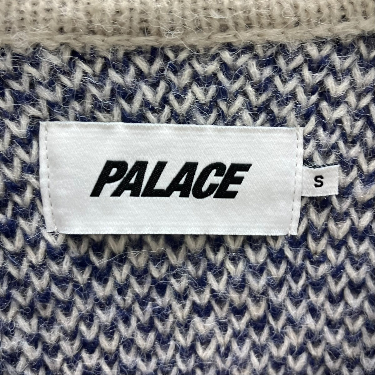 26SS PALASONIC KNIT CREWウールロゴニット