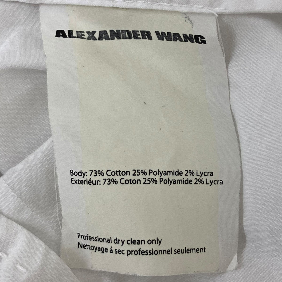ALEXANDER WANG レイヤードノースリーブシャツ 古着・中古-7枚目のアイテム画像