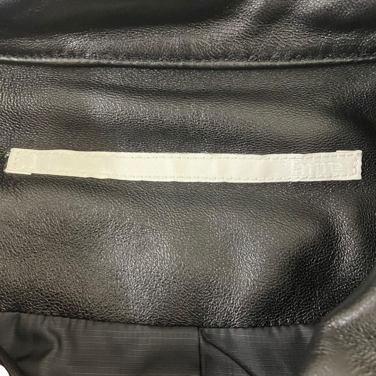 Tamme 【LEATHER MK3 JACKET】レザージャケット 古着・中古-6枚目のアイテム画像