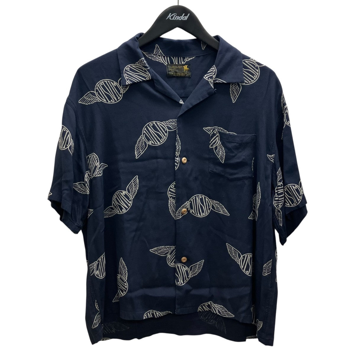 VISVIM CONTRARY DEPT WALLIS SHIRT S S 半袖シャツ 古着・中古-1枚目のアイテム画像
