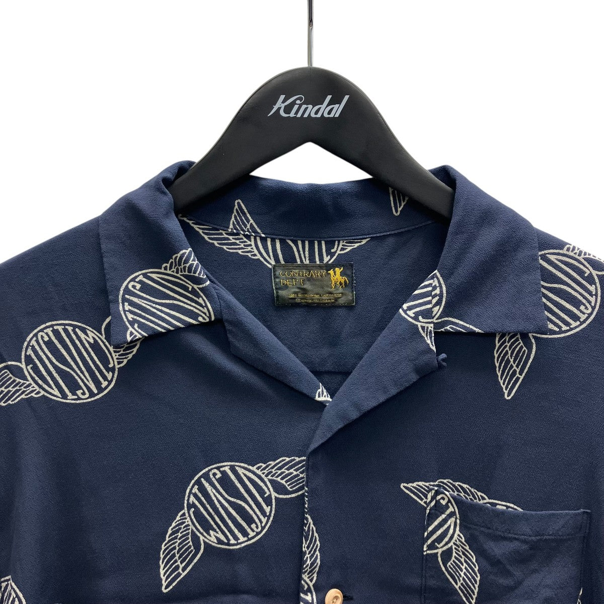 VISVIM CONTRARY DEPT WALLIS SHIRT S S 半袖シャツ 古着・中古-2枚目のアイテム画像