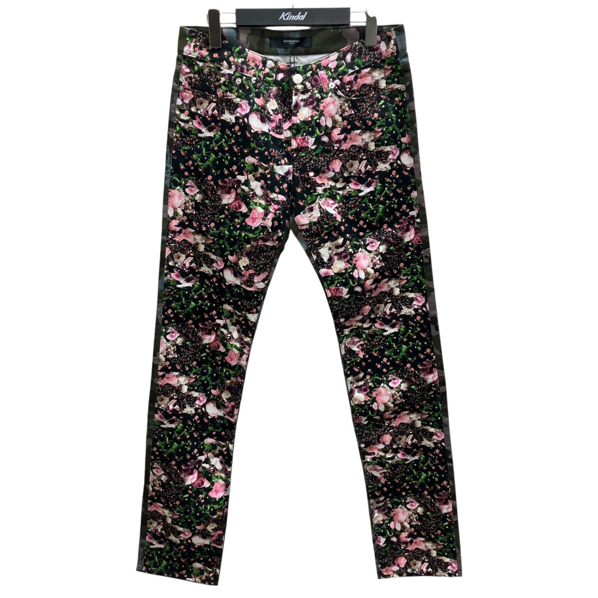 GIVENCHY 花柄パンツ 古着・中古-1枚目のアイテム画像