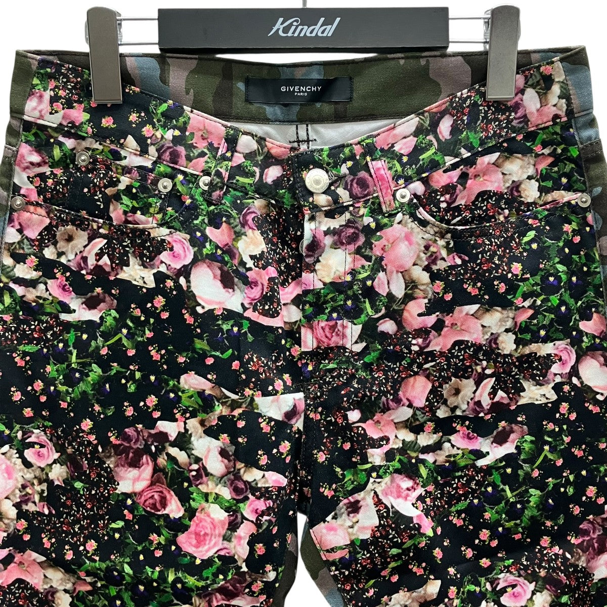 GIVENCHY 花柄パンツ 古着・中古-2枚目のアイテム画像
