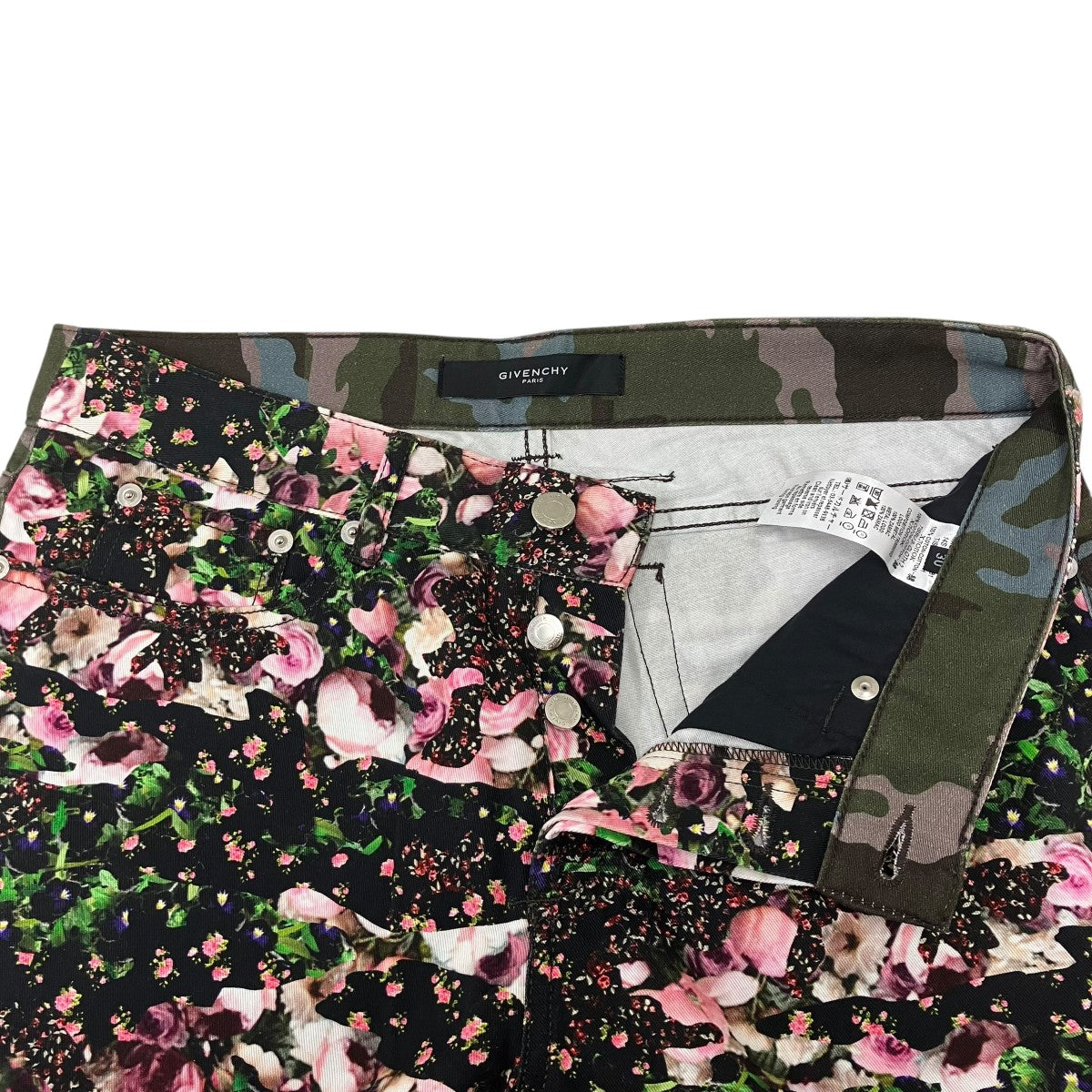 GIVENCHY 花柄パンツ 古着・中古-5枚目のアイテム画像