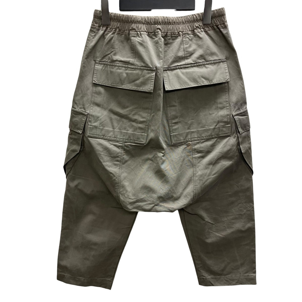 RICK OWENS ドローストリング サルエルパンツ クロップドパンツ 古着・中古-3枚目のアイテム画像